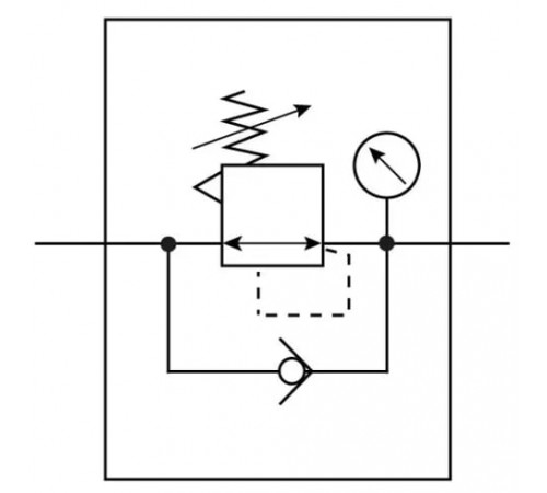 Регулятор давления Festo MS9-LR-G-D5-AG-BAR-AS