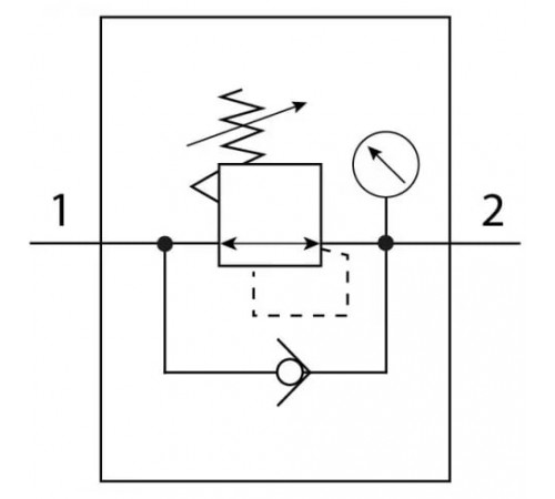 Регулятор давления Festo MS4-LR-1/8-D6-VS-DM2