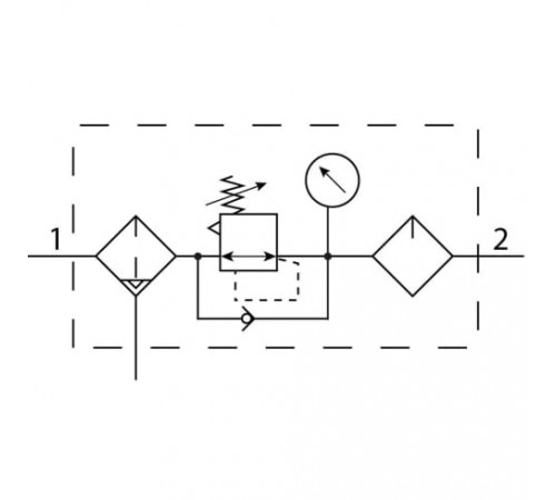 Блок подготовки воздуха Festo FRC-3/4-D-7-DI-MAXI-A