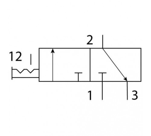 Отсечной клапан Festo MS6-EM1-1/2-S-AG