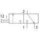 Отсечной клапан Festo MS6-EM1-1/2-S-AG