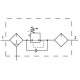 Блок подготовки воздуха Festo FRC-3/4-D-7-O-DI-MAXI