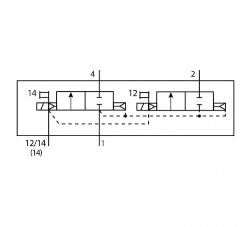 Распределитель с электромагнитным управлением Festo VSVA-B-T22C-AZD-A1-2AT1L