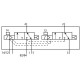 Распределитель с электромагнитным управлением Festo VUVG-B18-T32C-AZT-F-1H2L-W1
