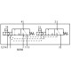 Распределитель с электромагнитным управлением Festo VUVG-B14-T32C-MZT-F-1T1L-EX2C