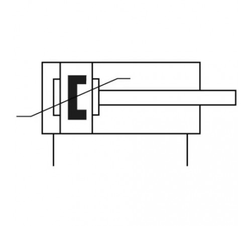 Стандартный пневмоцилиндр Festo DSBF-C-80-150-PPSA-N3-R