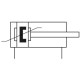 Стандартный пневмоцилиндр Festo DSBF-C-80-150-PPSA-N3-R