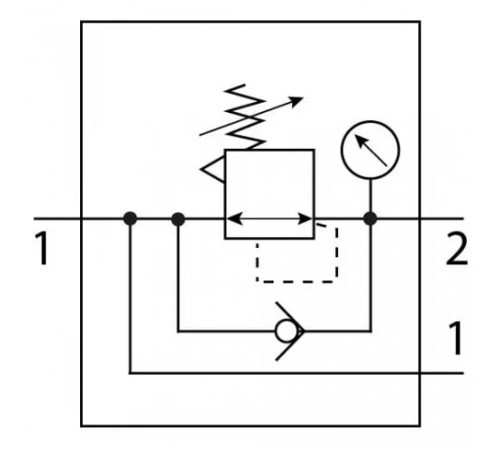 Регулятор давления Festo MS4-LRB-1/4-D7-RG-AS-BD