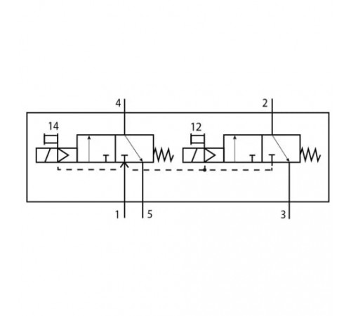 Распределитель с электромагнитным управлением Festo VUVS-LT30-T32C-MD-G38-F8-1B2