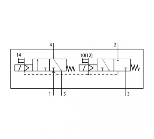 Распределитель с электромагнитным управлением Festo VUVS-LT30-T32H-MD-G38-F8