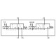 Распределитель с электромагнитным управлением Festo VUVS-LT30-T32H-MD-G38-F8