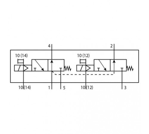 Распределитель с электромагнитным управлением Festo VUVS-LT30-T32U-MZD-G38-F8