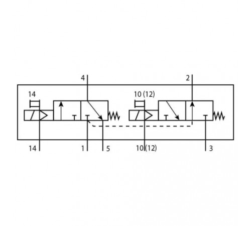 Распределитель с электромагнитным управлением Festo VUVS-LT30-T32H-MZD-G38-F8