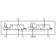 Распределитель с электромагнитным управлением Festo VUVS-LT30-T32H-MZD-G38-F8