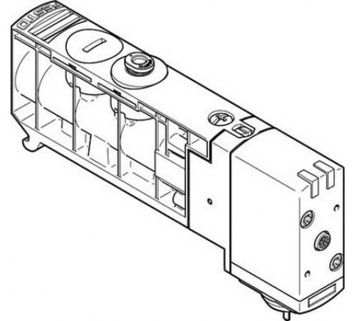 Распределитель с электромагнитным управлением Festo VUVB-S-M32C-AZD-Q4-1T1L