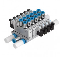 Блок распределителей с монтажом на плиту Festo VTUG-10-SS2-B1T-Q6LA-UL-Q4S-G3K+S3