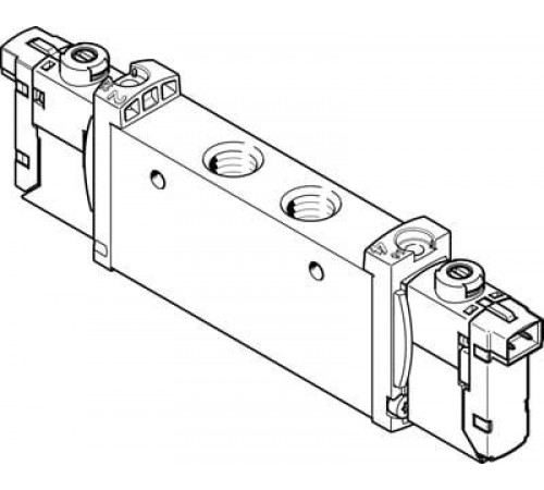 Распределитель с электромагнитным управлением Festo VUVG-L14-T32H-AT-G18-1H2L-W1
