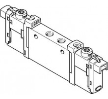 Распределитель с электромагнитным управлением Festo VUVG-S10-T32C-AT-M5-1H2L-W1