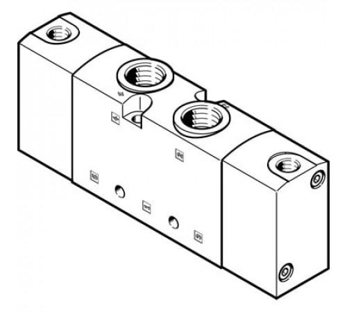 Распределитель с пневматическим управлением Festo VUWS-LT30-T32C-M-G38