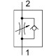 Дроссель Festo GR-QS-6-LF