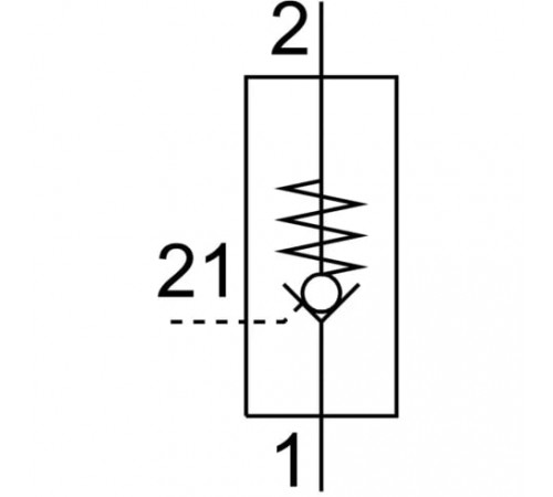 Управляемый обратный клапан Festo HGL-1/2-QS-12
