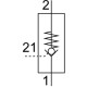Управляемый обратный клапан Festo HGL-1/2-QS-12