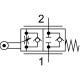 Дроссель с обратным клапаном Festo GG-1/4-3/8