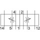 Плита с дросселями Festo VABF-S3-1-F1B1-C