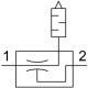 Эжектор базовый вакуумный пневматический Festo VN-07-M-T2-PQ1-VQ1-RO1