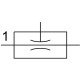 Эжектор базовый вакуумный пневматический Festo VN-07-L-T3-PI4-VI4-RO1