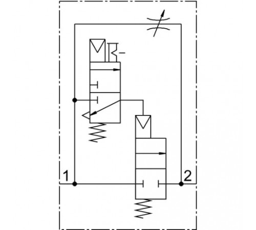 Клапан плавного пуска Festo MS6-DE-1/2-10V24