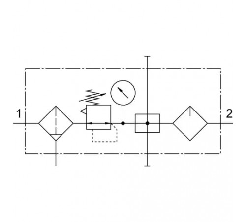 Блок подготовки воздуха Festo FRC-1/2-D-MIDI-KA
