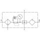Блок подготовки воздуха Festo FRC-1/2-D-MIDI-KA
