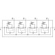 Коллектор регуляторов давления Festo LRB-1/4-DB-7-O-K4-MINI