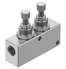 Дроссель с обратным клапаном Festo GR-1/8X2-B