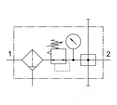 Блок подготовки воздуха Festo LFR-1/2-D-MIDI-KA