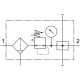 Блок подготовки воздуха Festo LFR-1/2-D-MIDI-KA