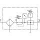 Блок подготовки воздуха Festo LFR-1/4-D-MINI-KE