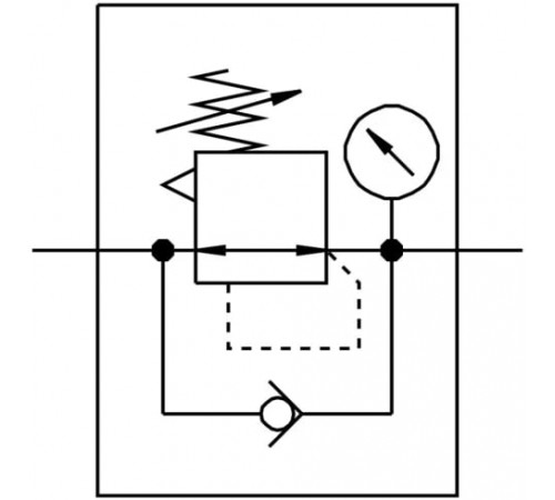 Регулятор давления Festo LRMA-1/4-QS-6