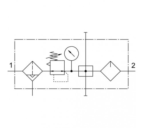 Блок подготовки воздуха Festo FRC-1/2-D-MIDI-KA-A