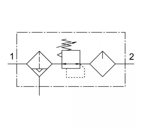 Блок подготовки воздуха Festo FRC-1/2-D-5M-O-MIDI-A