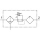 Блок подготовки воздуха Festo FRC-1/2-D-5M-O-MIDI-A