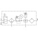 Блок подготовки воздуха Festo FRC-1/2-D-MIDI-KC-A