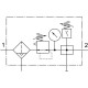 Блок подготовки воздуха Festo LFR-1/2-D-MIDI-KE-A