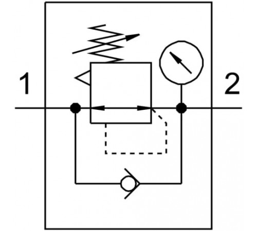 Регулятор давления Festo VRPA-CM-Q4-E
