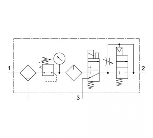 Блок подготовки воздуха Festo FRC-1/2-D-MIDI-KE