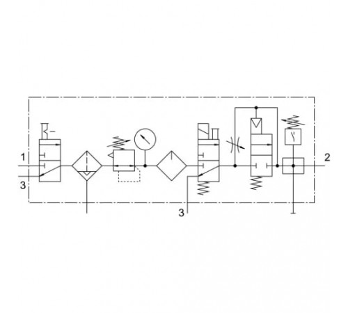 Блок подготовки воздуха Festo FRC-1/2-D-MIDI-KF-A