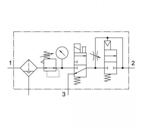 Блок подготовки воздуха Festo LFR-1/4-D-MIDI-KD-A