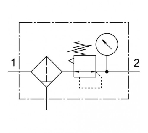 Фильтр-регулятор давления Festo LFRS-3/4-D-MIDI