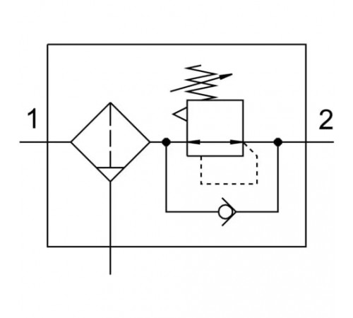 Фильтр-регулятор давления Festo MS2-LFR-M5-D6-A8-C-M-B